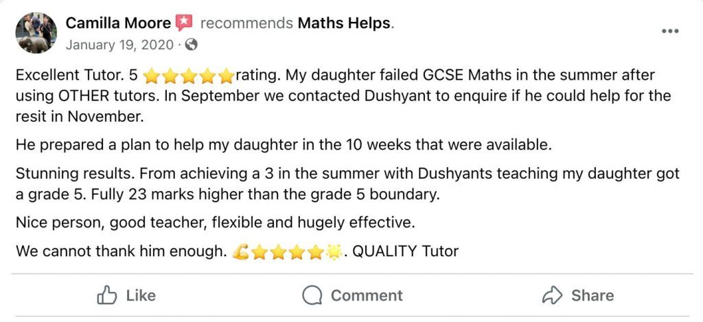 Parent review 3 from Facebook