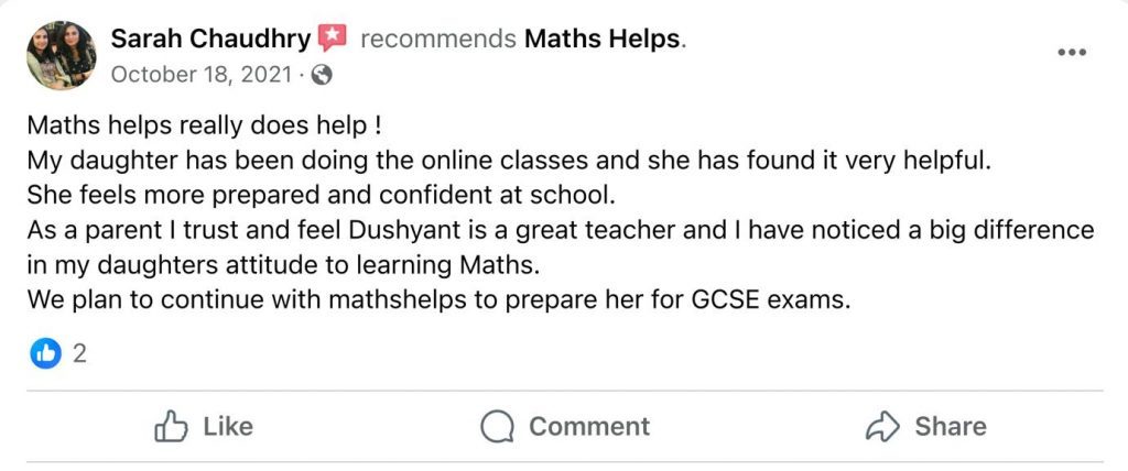 Parent review 4 from Facebook